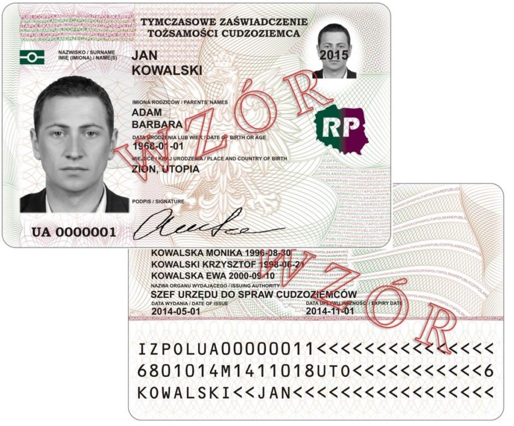 Tymczasowe zaświadczenie tożsamości cudzoziemca Urząd Miejski w Łomiankach