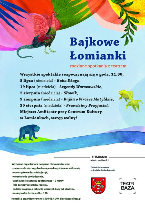 Plakat Bajkowe Łomianki