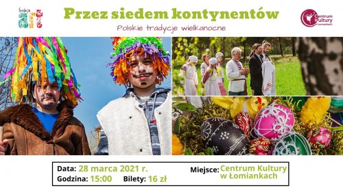 plakat Przez siedem kontynentów - Polskie tradycje wielkanocne