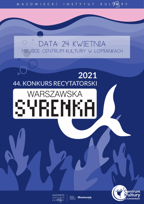 plakat Konkurs Warszawska Syrenka