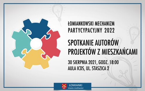 Spotkanie autorów projektów ŁMP 2022 z mieszkańcami